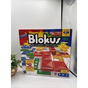 Mattel Blokus Educational Strategy Board Game Kids adult Gift Family Party NIB